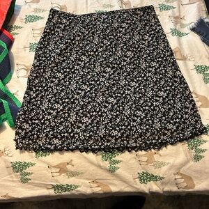 Urban Outfitters Black and White Mini Skirt